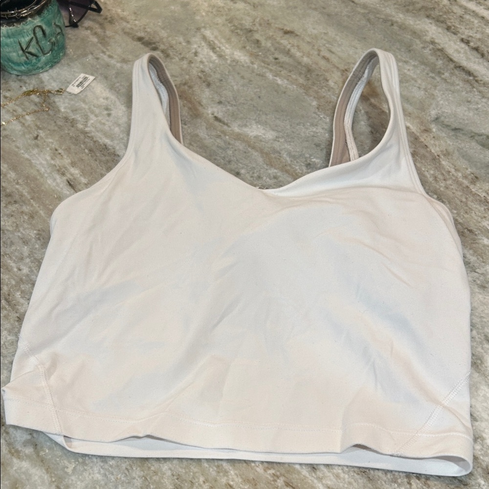 Women's White Tank Top